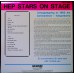 HEP STARS Hep Stars On Stage (Rainbow Music – RMLP 2006) Sweden 1996 reissue LP of 1965 album (Beat, Garage Rock)